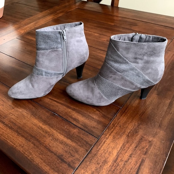 Gray Booties - Picture 1 of 5